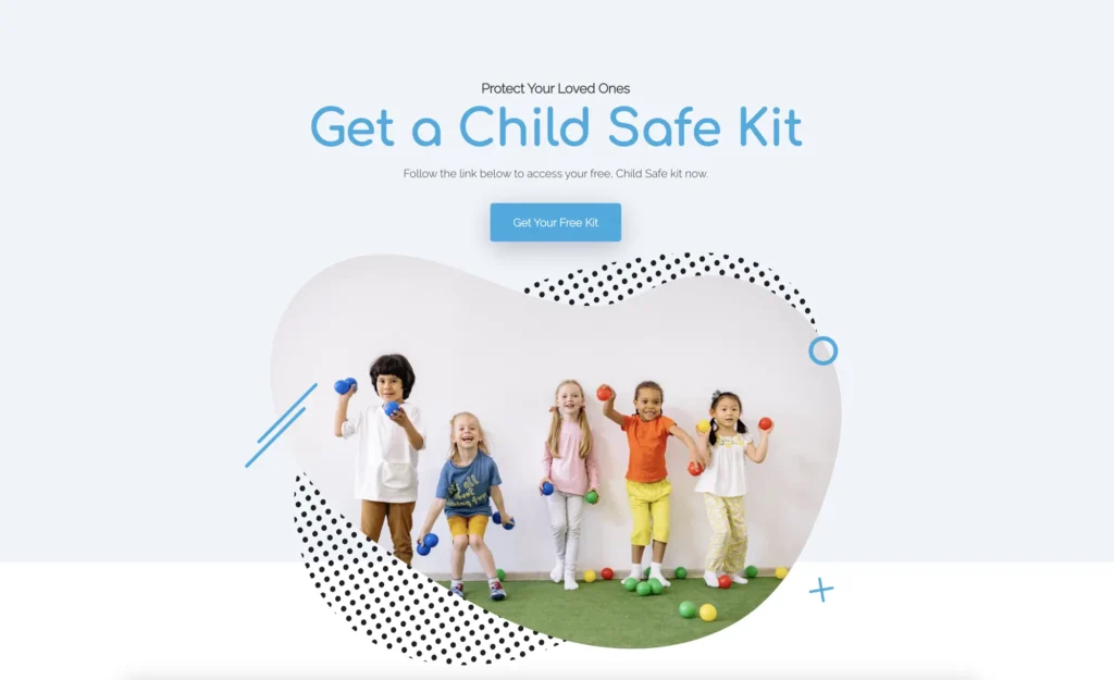 Layerly portfolio get a child safe kit