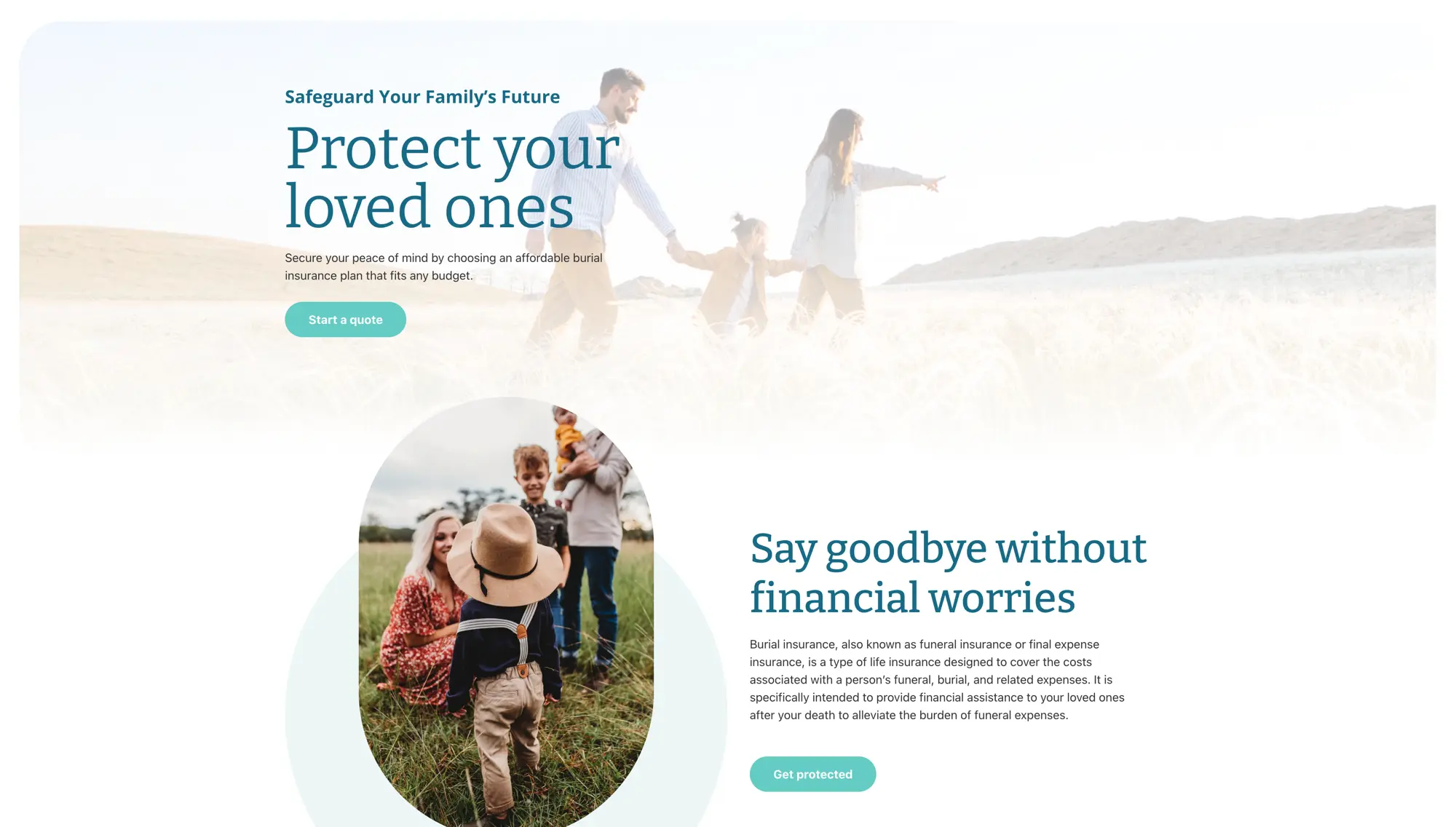 Final life expense insurance