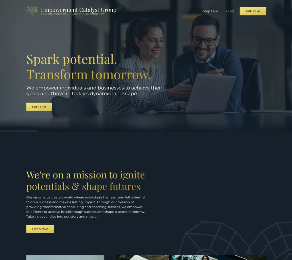 empowerment catalyst group website for leadership growth