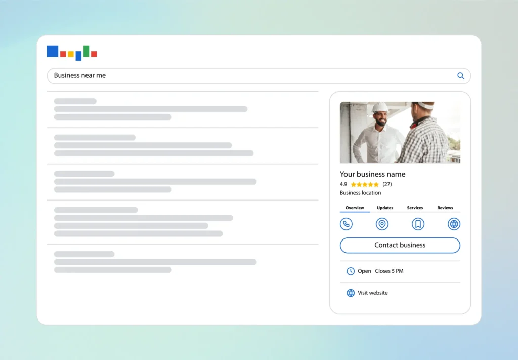 google business profile desktop