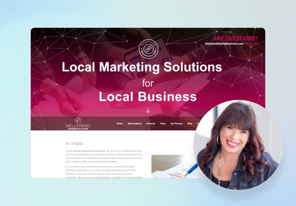 nicki witek wellspring business solutions website