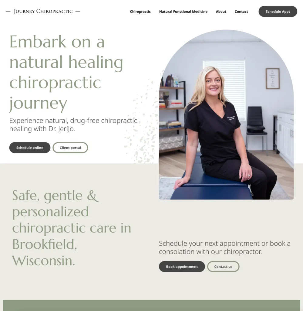 chiropractic healing website