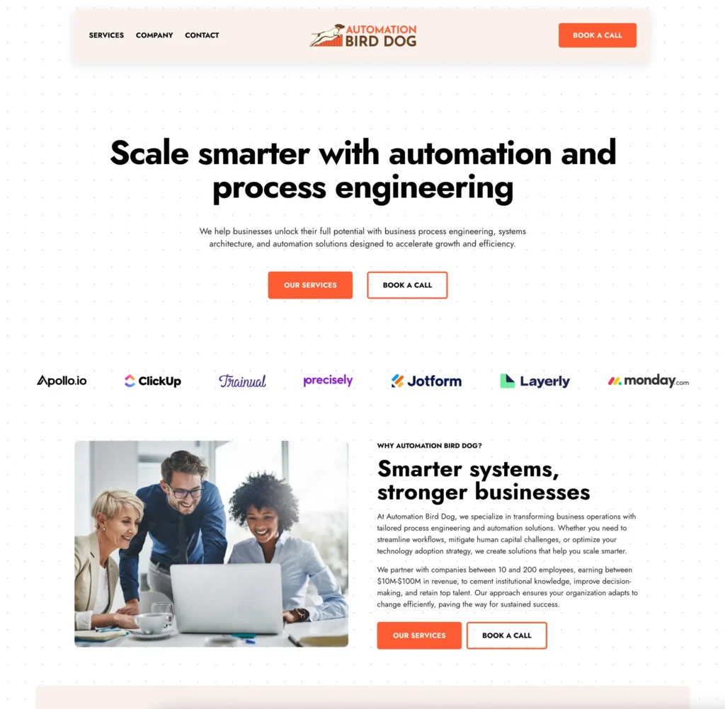 Automation bird dog