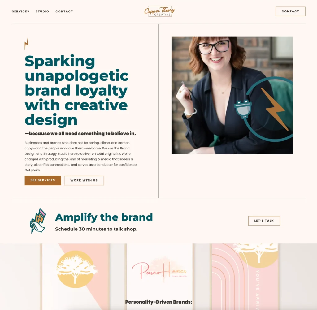 Copper theory creative