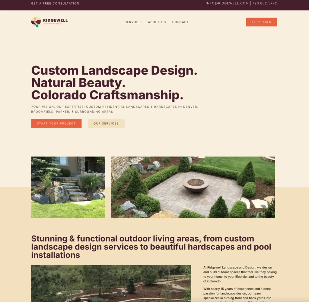 Ridgewell landscaping