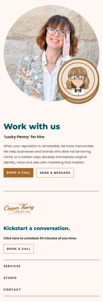 Copper theory mobile