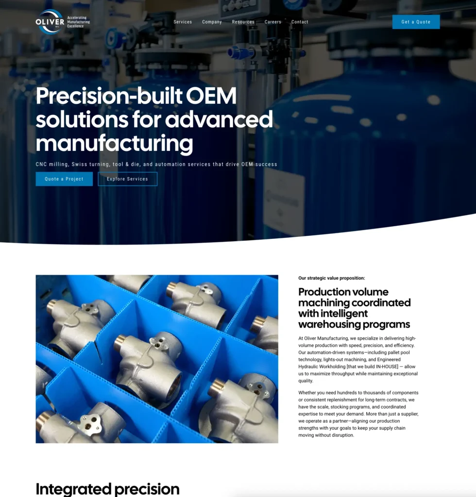 Oliver manufacturing copy