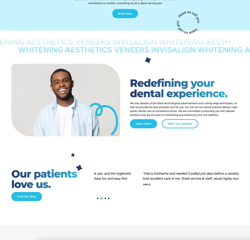On point dental man