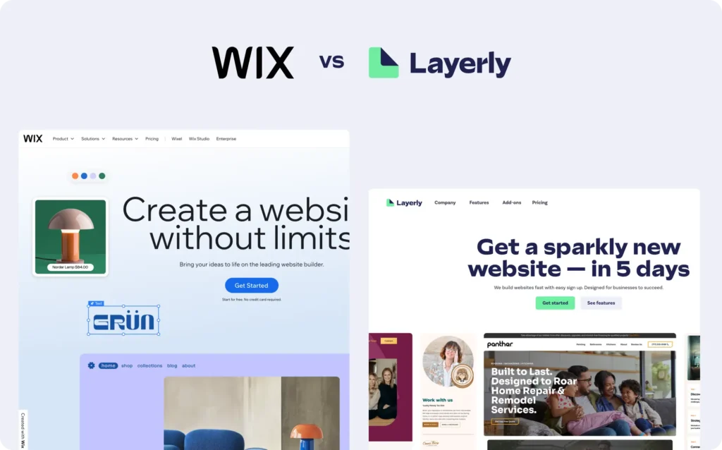Wix vs layerly cover