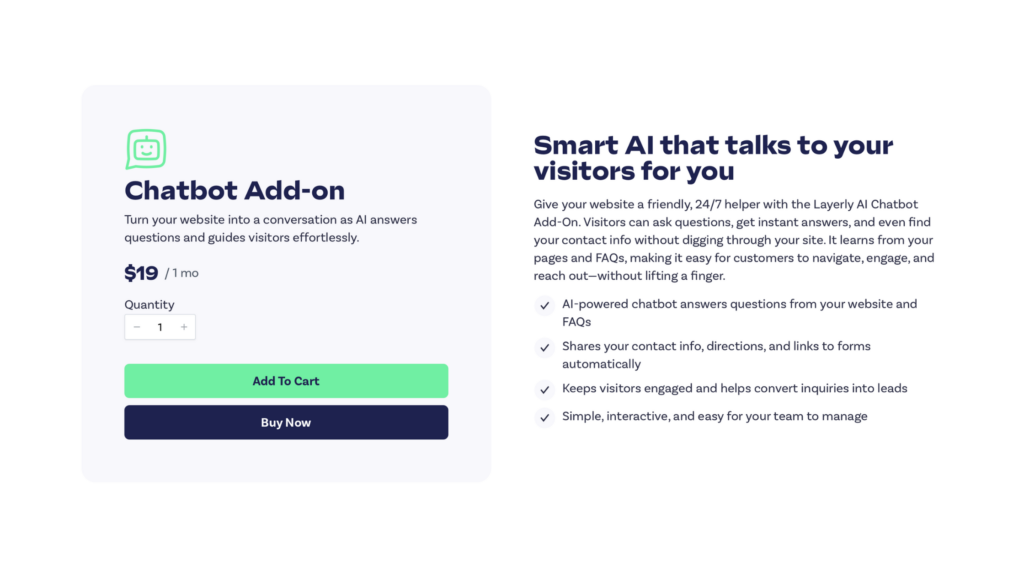 Chatbot Add on